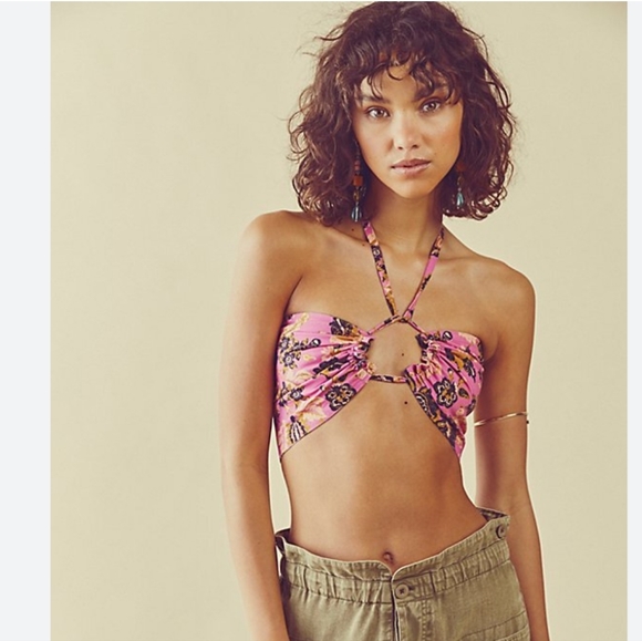 NWT- Free People Intimately Summer Of Love Convertible Bandeau Bra - Picture 7 of 11